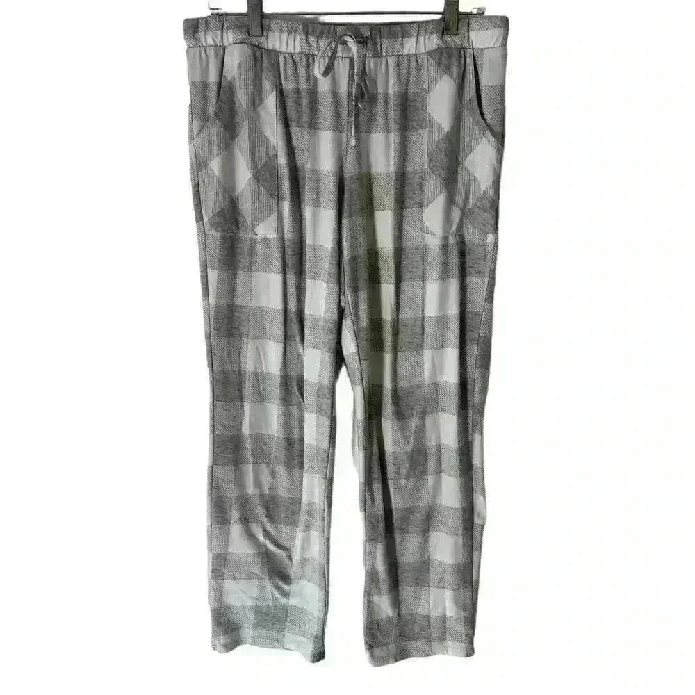 Lucky Brand size M sweatpants women lightweight stretch pockets elastic waist